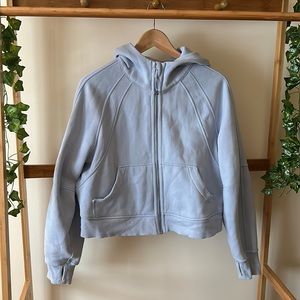 Lululemon Crop Full Zip Scuba Hoodie